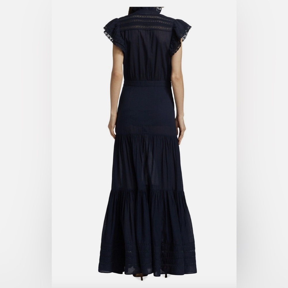 Veronica Beard - Satori Maxi Dress in Ink - Picture 3 of 10